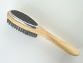 Deluxe Beech Triple Brush